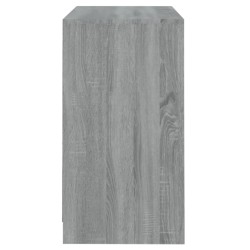 vidaXL Credenza Grigio Sonoma 70x41x75 cm in Legno ingegnerizzato