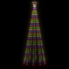 Albero di Natale con Puntale Colorato 310 LED 300 cm