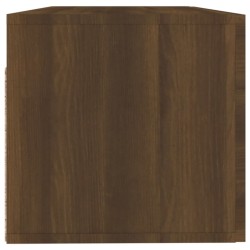 Mobile Pensile Rovere Marrone 100x36,5x35 cm Legno ingegnerizzato