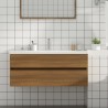 Mobile Lavabo Rovere Marrone 100x38,5x45cm in Legno ingegnerizzato