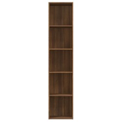 Libreria Rovere Marrone 40x30x189 cm in Legno ingegnerizzato