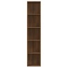 Libreria Rovere Marrone 40x30x189 cm in Legno ingegnerizzato