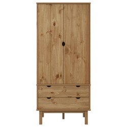 Armadio OTTA 76,5x53x172 cm in Legno Massello di Pino