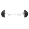 Set Bilanciere Curl e Manubri con Dischi 60 kg