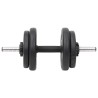 Set Bilanciere Curl e Manubri con Dischi 60 kg