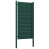 Cancello per Recinzione in PVC e Acciaio 100x164 cm Verde