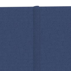 Pannelli Murali 12 pz Blu 60x30 cm in Tessuto 2,16 m²