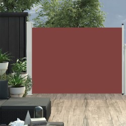 vidaXL Tenda Laterale Retrattile per Patio 100x500 cm Marrone