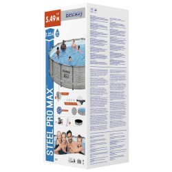 Bestway Piscina Power Steel 549x122 cm