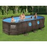 Bestway Set Piscina Power Steel Swim Vista Series 549x274x122 cm