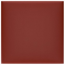 vidaXL Pannelli Murali 12 pz Rosso Vino 30x30 cm Similpelle 1,08 m²