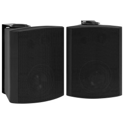 Altoparlanti Stereo da Parete 2pz Bianchi Interni Esterni 100 W