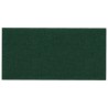 Pannelli Murali 12 pz Verde Scuro 60x30 cm in Tessuto 2,16 m²