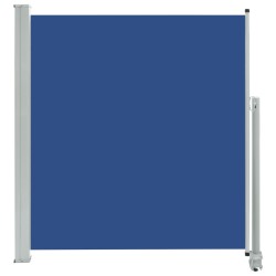 vidaXL Tenda da Sole Laterale Retrattile per Patio 140x300 cm Blu