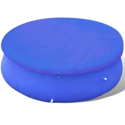 vidaXL Copertura in PE per Piscine Rotonde 540 cm 90 g/m²