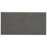 vidaXL Pannelli Murali 12 pz Grigio Scuro 30x15 cm Velluto 0,54 m²