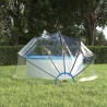 Cupola per Piscina con Staffa Rotonda 440x220 cm PVC