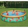 Bestway Fast Set Piscina Gonfiabile Paradise Palms 457x84 cm