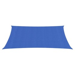 vidaXL Vela Parasole 160 g/m² Blu 2x4 m in HDPE