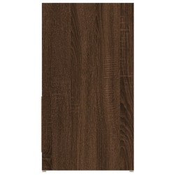 Armadietto Bagno Rovere Marrone 60x33x61cm Legno Ingegnerizzato