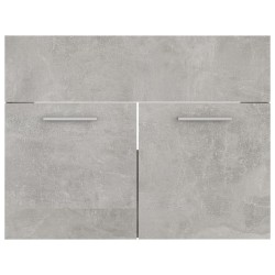 vidaXL Mobile Sottolavabo Grigio Cemento 60x38,5x46 cm in Truciolato