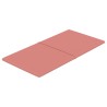 Pannelli Murali 12 pz Rosa 60x30 cm in Velluto 2,16 m²