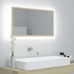 vidaXL Specchio da Bagno...