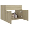 Mobile Sottolavabo Rovere Sonoma 60x38,5x46 cm in Truciolato