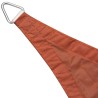    Parasole a Vela Oxford Triangolare 5x5x5 m Terracotta