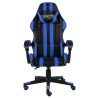 Sedia da Gaming Nero e Blu in Similpelle