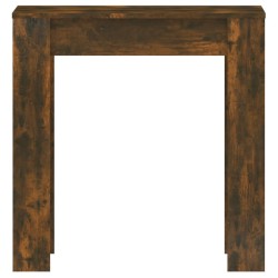 Tavolo da Pranzo Rovere Fumo 140x74,5x76 cm Legno ingegnerizzato