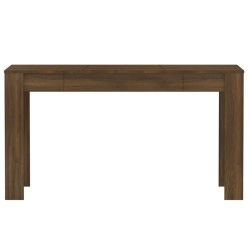 Tavolo da Pranzo Rovere Marrone 140x74,5x76cm Legno ingegnerizzato