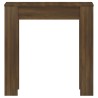 Tavolo da Pranzo Rovere Marrone 140x74,5x76cm Legno ingegnerizzato