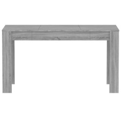 Tavolo da Pranzo Grigio Sonoma 140x74,5x76 cm Legno ingegnerizzato