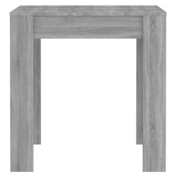 Tavolo da Pranzo Grigio Sonoma 140x74,5x76 cm Legno ingegnerizzato