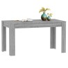 Tavolo da Pranzo Grigio Sonoma 140x74,5x76 cm Legno ingegnerizzato