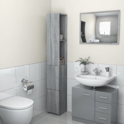    Armadietto Bagno Grigio...