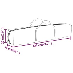 Tenda per Feste Pieghevole con Pareti Laterali Antracite 3x6 m