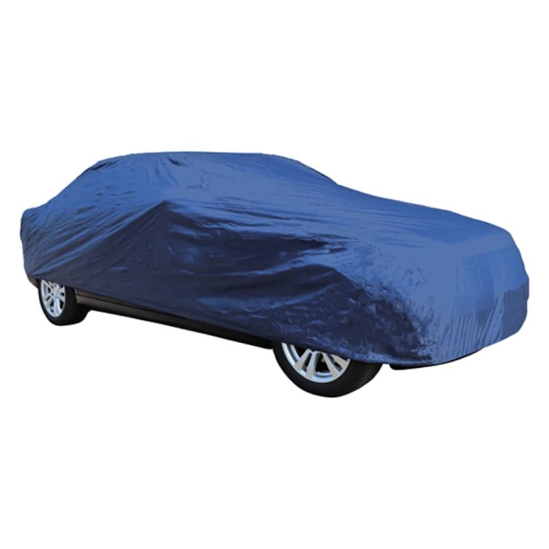 Carpoint Copertura per Auto in Poliestere M 432x165x119 cm Blu