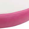 Tappetino Ginnastica Gonfiabile con Pompa 100x100x15cm PVC Rosa