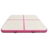 Tappetino Ginnastica Gonfiabile con Pompa 200x200x20cm PVC Rosa