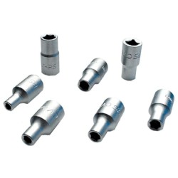 Brüder Mannesmann Set 46 Bussole per chiavi a cricchetto 6,3 mm 2040