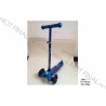 Street Rider Monopattino con 3 Ruote e Maniglia Regolabile Abec 7 Blu