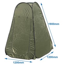 ProPlus Tenda Pop-up per Privacy in Poliestere Verde