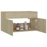    Mobile Sottolavabo Rovere Sonoma 80x38,5x46 cm in Truciolato