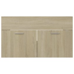    Mobile Sottolavabo Rovere Sonoma 80x38,5x46 cm in Truciolato