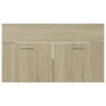    Mobile Sottolavabo Rovere Sonoma 80x38,5x46 cm in Truciolato