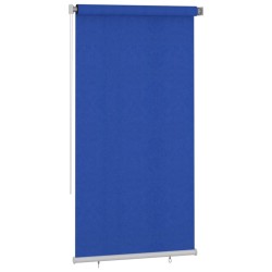 Tenda a Rullo per Esterni 120x230 cm Blu HDPE