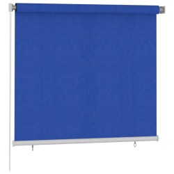 Tenda a Rullo per Esterni 160x140 cm Blu HDPE