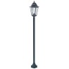 Smartwares Lampione da Giardino 60 W Nero 175 cm CLAS5000.035